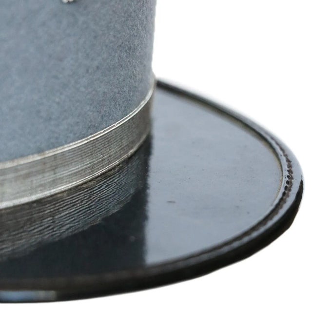 Mid 20th Century Genuine French Military Kepi Army Hat With Stand, Set For Sale - Image 5 of 13