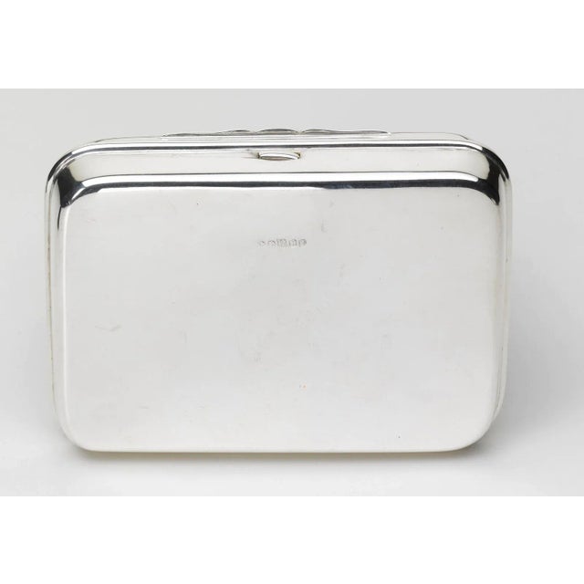 Victorian Hallmarked Silver Plated Keepsake Box, Sheffield, Circa 1900 For Sale - Image 3 of 3