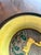 Antique Hand Painted Guatemalan Majolica with Yellow Deer For Sale In Nashville - Image 6 of 7