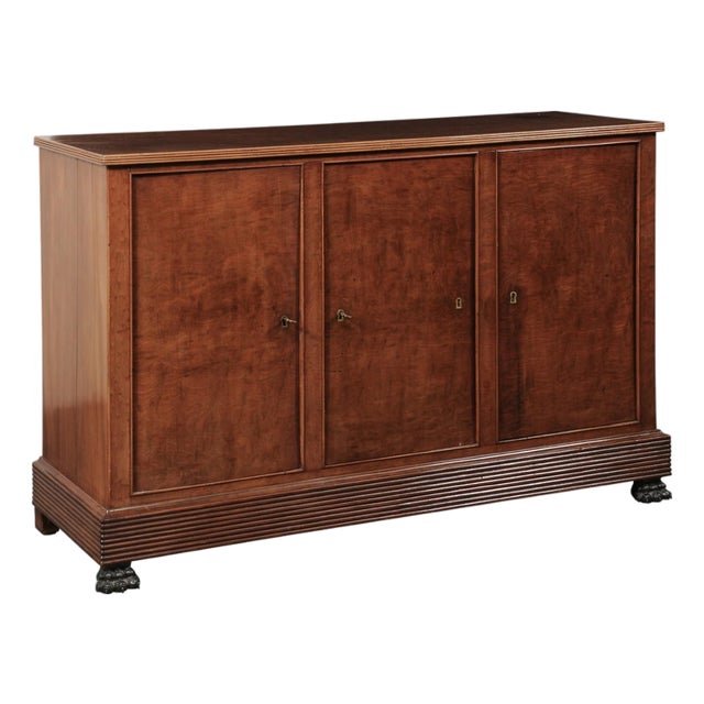 Mid 19th C. English Buffet W/Claw Feet For Sale