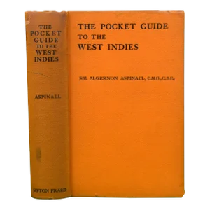 "The Pocket Guide to the West Indies" 1931 Aspinall, Sir Algernon