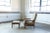Cream Danish Modern Teak Lounge Chair With Ottoman, Denmark, Circa 1970 For Sale - Image 8 of 12