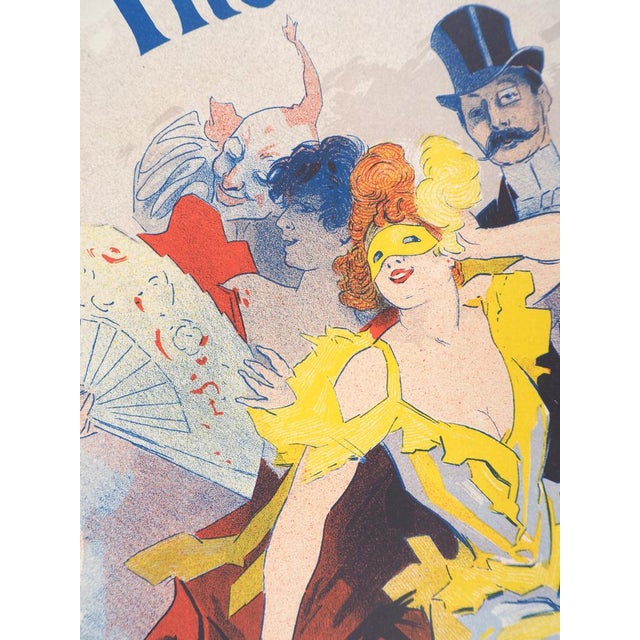 Jules Cheret, Masquerade Ball (Théâtre de l’Opéra), 1897, Original Lithograph For Sale - Image 7 of 10