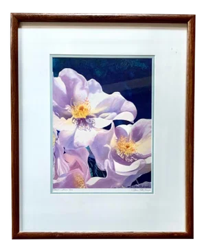 Mid Century Farmed Botanical Glicee Print - Artist Signed