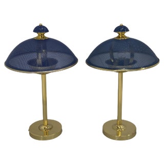Vintage European Table Lamps, 1970s, Set of 2 For Sale