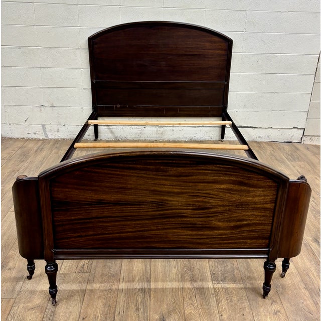 Vintage French Louis XV Full Size Bed Frame For Sale In Kansas City - Image 6 of 12