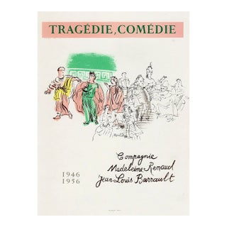 Dufy Lithograph 30 Tragedie Comedie Art in Posters For Sale