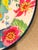 Traditional Tobacco Leaf Melamine Oval Platter For Sale - Image 3 of 6