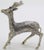 Vintage Italian Handmade Genuine Silver Rare Deer Solid Figurine Detailed Sculpture For Sale - Image 6 of 9