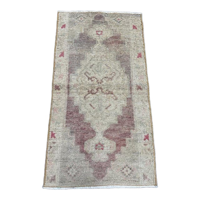 Turkish Yastik Rug 1'8" x 3' For Sale