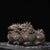 Pair of Gilt Bronze Figures of Mythical Beasts (Pixiu) For Sale - Image 4 of 9