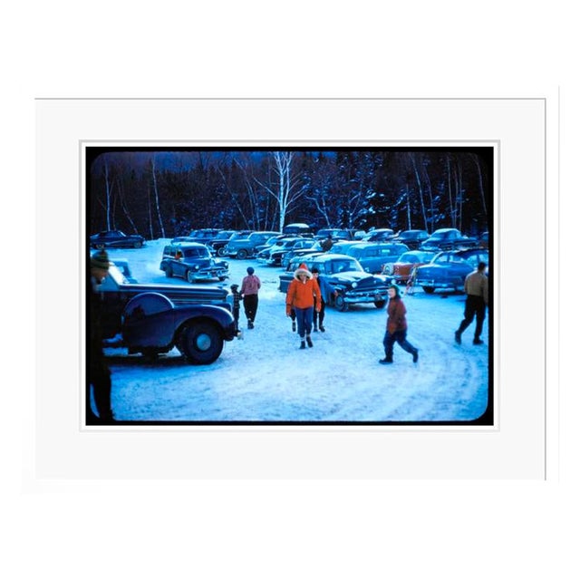 Stowe Mountain Resort 1955 by Toni Frissell Framed C Print For Sale