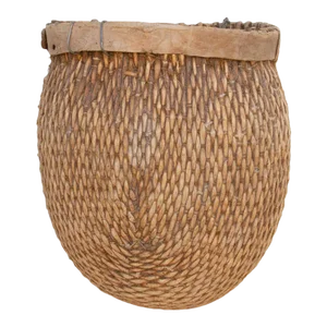 Antique Woven Farmhouse Basket