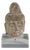 Stone Buddha with Acrylic Glass Base For Sale