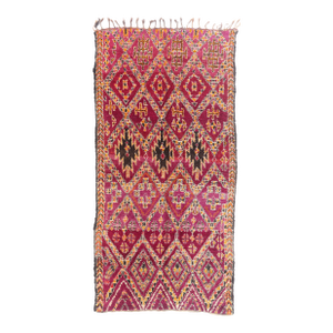 Vintage Beni M'Guild Moroccan Rug, 07'01 X 14'03