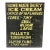 Vintage Hand-Painted Homemade Ice Cream Advertising Sign From England For Sale