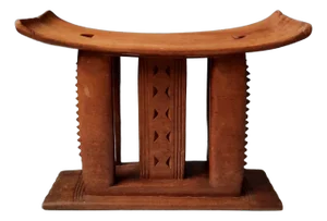 Vintage African Ashanti Stool, 1960s