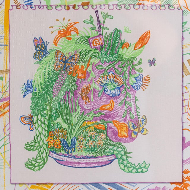 Framed Chevaloscope Hermes Scarf For Sale - Image 9 of 12