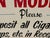 Traditional No Smoking in Models Handpainted Sign For Sale - Image 3 of 4
