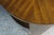 Late 20th Century 2 Hammary Acacia Round Modern Tiered End Tables Nightstands Sunburst Top Pair For Sale - Image 12 of 18
