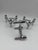 1950s Mid-Century Modern Candleholders in Metal from Stoff Nagel, 1950s, Set of 3 For Sale - Image 5 of 14