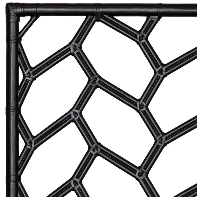 David Francis Silas Platform Bed Queen - Black For Sale - Image 4 of 12