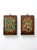 Mid 20th Century Mid Century Painted Wood Wall Art Pair For Sale - Image 5 of 11
