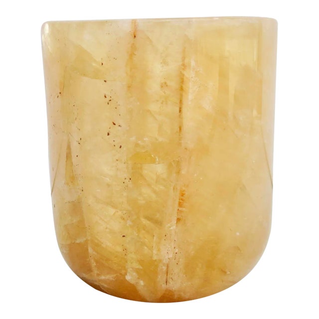 Rock Crystal Votive Cup For Sale