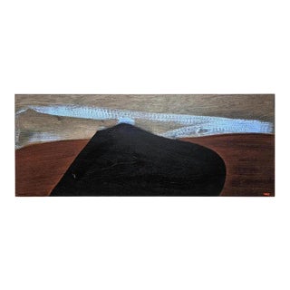 Large 1990s Eugeni Torrens Horizontal Abstract Painting For Sale