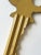 Vintage Monumental Wood + Tin Polychrome Key Trade Sign, Circa 1930s-40s For Sale In New York - Image 6 of 18