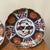 Japanese Antique Edo Japanese Imari Pair of Scalloped Porcelain Hand Painted Dishes With Makers Marks For Sale - Image 3 of 12