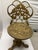 1900 - 1909 Kessler Cast Iron Ornate Boudoir Vanity Pivoting Chairs For Sale - Image 5 of 11