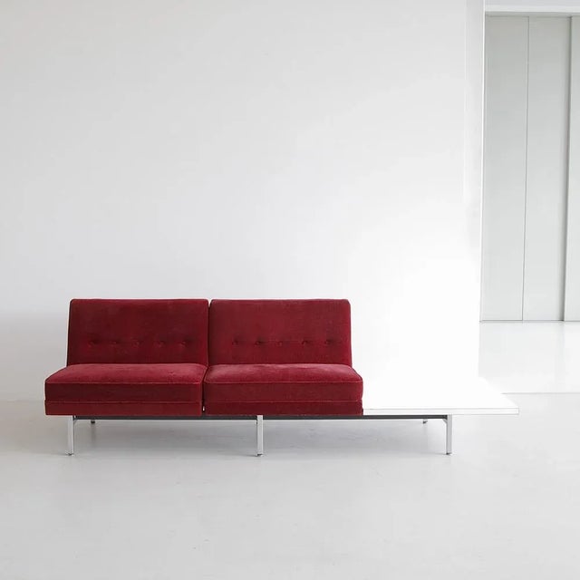 Metal 2-Seater Sofa by George Nelson for Herman Miller, 1960s For Sale - Image 7 of 7