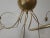 Adjustable chandelier in any direction, completely made of brass lamps attack and 27. Adjustable with a minimum height of...
