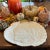 Pottery Barn White Stoneware Rustic Turkey Platter Large 18” For Sale - Image 10 of 11