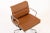 Metal Eames for Herman Miller Brown Leather Office Chair 2000s For Sale - Image 7 of 12