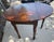 19thc Walnut Drop Leaf Table From Ohio For Sale - Image 4 of 12