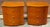 Late 20th Century Pair Scandinavian Modern Style Italian Cherry Bedside Chests of Drawers For Sale - Image 4 of 13