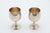 Plain Silver Goblets, Set of 2 For Sale - Image 4 of 4