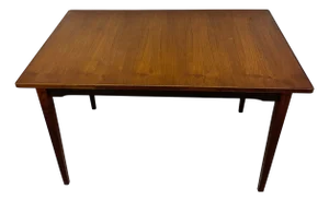 Top Form Extendable Dining Table Teak Wood, 1960s