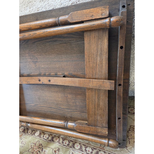 Antique Wood Folding Table For Sale - Image 16 of 16