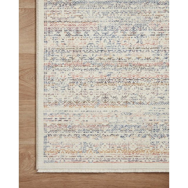 Loloi Rugs Amber Lewis x Loloi Zuma Ivory / Multi 9'-6" x 13'-1" Area Rug For Sale - Image 4 of 8