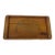 Vintage French Wood Wine Tray For Sale