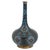 Chinese Early 20th Century Chinese Cloisonne Enamel Brass Vase W Foliage Motif For Sale - Image 3 of 5