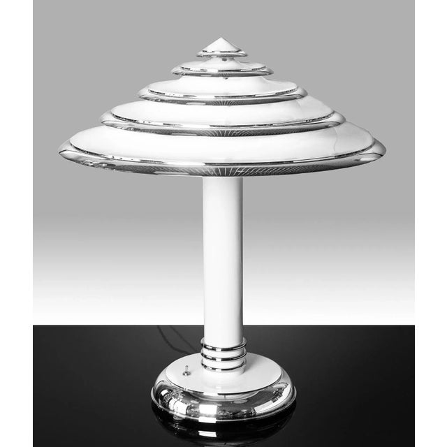 Vintage Table Lamp by Georg Halais For Sale - Image 4 of 6