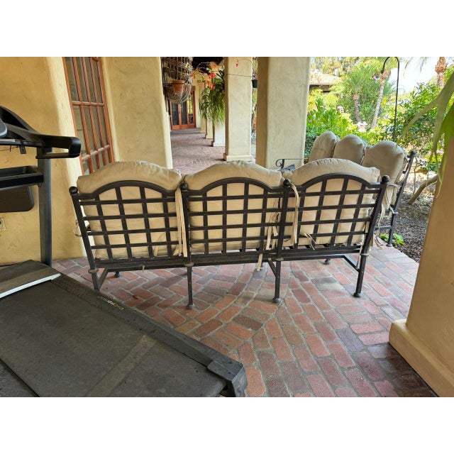 Mid-Century Modern Kreiss Capri Patio Sofas - Set of 2 For Sale - Image 3 of 5