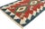 Vintage Persian Shiraz Kilim Rug with Tribal Style 02'00 x 02'11. Full of tiny details and a bold expressive design...
