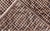 Chocolate Modern Pavilion Geometric Design Handmade Wool Rug by Dorie Leslie Blau For Sale - Image 8 of 8