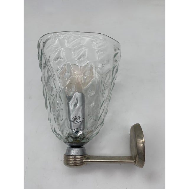 1970s Vintage Wall Lamp from Barovier, 1970s For Sale - Image 5 of 5