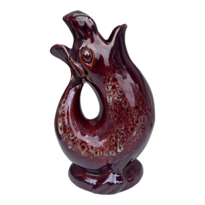 Mid-Century English Majolica Fish Pitcher